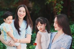 Hiếm hoi khoe ảnh chụp cùng các con, Hoa hậu Đặng Thu Thảo khiến ai cũng trầm trồ vì quá đẹp