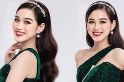 Netizen 'muốn xỉu' với số lượng trang phục Hoa hậu Đỗ Thị Hà mặc thử trong một buổi sáng