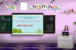 Lớp 1 và lớp 2 chủ yếu sẽ học trên truyền hình