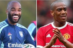 Juventus lên danh sách chuyển nhượng 2022: Martial và Lacazette