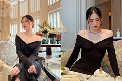 Chân dài 1m22, Lương Thùy Linh tự nhận là 'cô bé hạt tiêu' khiến fan cười nắc nẻ