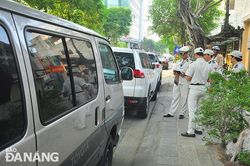 Hơn 9.300 phương tiện chưa thực hiện nghĩa vụ trả nợ phí đỗ ô-tô trên tuyến đường Bạch Đằng và Trần Phú