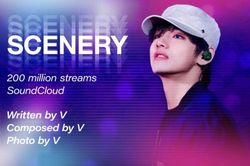 'Scenery' của V BTS đạt kỷ lục mới, lọt ngay Top trending toàn cầu