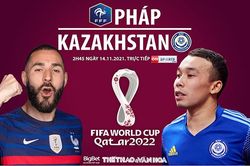 Soi kèo nhà cái Pháp vs Kazakhstan. On Sports trực tiếp bóng đá vòng loại World Cup (2h45, 14/11)