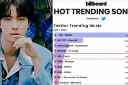 Jin 'vượt' mọi thành viên của BTS trên Hot Trending Songs của Billboard