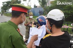 Kiểm soát chặt chẽ người ra, vào 2 phường vùng cam và cảng cá Thọ Quang