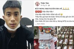 Đối tượng kêu gọi từ thiện trên Facebook rồi chiếm đoạt hàng tỷ đồng