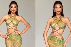 Thùy Tiên tung ảnh nóng 'bỏng mắt', tiếp tục thăng hạng trên bảng bình chọn ở Miss Grand
