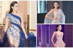 Đỗ Thị Hà trình diễn loạt váy mang đến Hoa hậu Thế giới 2021
