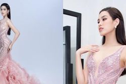 Chỉnh sửa lại váy dạ hội, Hoa hậu Đỗ Thị Hà chỉ mất 15 phút để học bước catwalk mới