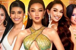 Vừa đặt chân đến Thái Lan, Thùy Tiên đã nhận tin vui đứng đầu cuộc bình chọn ở Miss Grand 2021