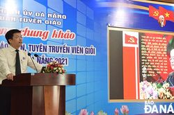 17 thí sinh tham gia vòng chung khảo Hội thi Báo cáo viên, tuyên truyền viên giỏi cấp thành phố năm 2021