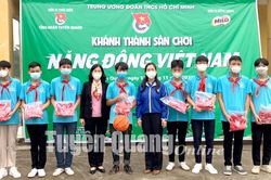 Khánh thành 'Sân chơi năng động Việt Nam' tại xã Tân Trào