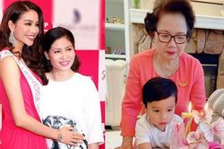 Dân mạng trầm trồ khi Phạm Hương 'khoe' mẹ chồng và mẹ ruột