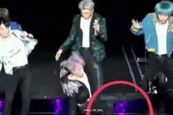 BTS ngã trên sân khấu: Jimin vô địch, nhưng thành viên này chưa ngã bao giờ