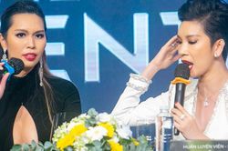 Xuân Lan, Hà Anh tranh cãi gay gắt giữa họp báo 'The Next Gentleman'