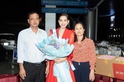 Đỗ Thị Hà lên đường đi Puerto Rico thi Miss World 2021
