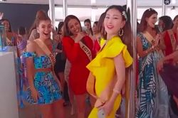 Hoa hậu Hong Kong gây sốt với màn 'múa cột' cực hài hước ở Miss Grand 2021