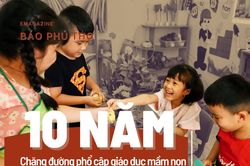 Diện mạo mới của giáo dục mầm non