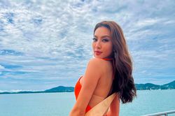 Miss Grand International: Thùy Tiên đầy nóng bỏng trình diễn swimsuit