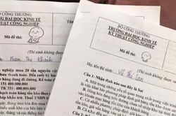 Nhận đề thi mà hội học sinh rủ nhau khóc thét: Mã đề 'bá đạo' từ tiếng Hàn đến cả lời bài hát đều đủ cả