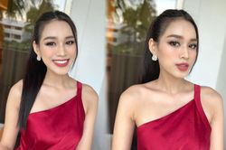Đỗ Thị Hà 'hớp hồn' fan Miss World với kiểu tóc mới tự làm, nụ cười tươi tắn đẹp như hoa