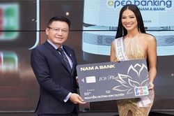 Nam A Bank đồng hành cùng Kim Duyên tại Miss Universe 2021