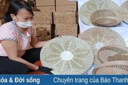Bộ 3 sản phẩm đạt OCOP 4 sao làm từ cói