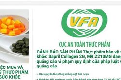 Bộ Y tế cảnh báo 2 thực phẩm bảo vệ sức khỏe quảng cáo như thuốc chữa bệnh