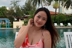 Phan Như Thảo cắn răng chịu đau đi nâng cơ mặt sau khi giảm 10kg