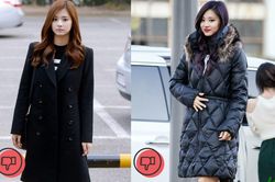 Mắc đủ sai lầm khi diện áo khoác dài, Tzuyu vừa bị dìm dáng vừa trông già hẳn đi