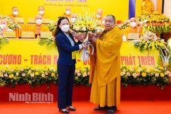 Đại hội đại biểu Phật giáo Việt Nam huyện Yên Khánh lần thứ VI, nhiệm kỳ 2021-2026