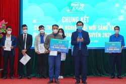 Ý tưởng Mô hình liên kết trồng nấm hương giành giải Nhất Cuộc thi khởi nghiệp thanh niên