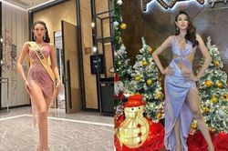 Lộ diện nàng Hậu ăn mặc 'táo bạo' nhất khi chinh chiến đấu trường sắc đẹp thế giới