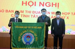 Giao ban Cụm Thi đua Liên minh HTX các tỉnh Tây Bắc lần thứ X