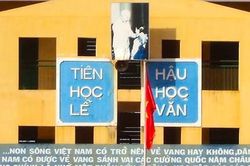 Phản ứng của người trẻ trước đề xuất bỏ khẩu hiệu 'Tiên học lễ, hậu học văn'
