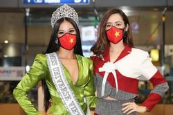 Á hậu Hoàng My bay cùng Kim Duyên sang Israel dự thi Miss Universe 2021