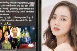 Bà xã phẫn nộ vì NSND Công Lý bị tung tin đồn không qua khỏi, gia đình hiến nội tạng