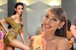Thùy Tiên giữ vững phong độ, mix phụ kiện bông tai xịn xò, dồn hết năng lượng trước thềm bán kết