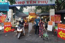 Siết chặt xử lý vi phạm trong phòng, chống dịch Covid-19 tại chợ, siêu thị