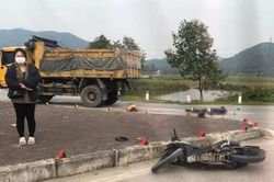2 thanh niên trẻ bị cuốn vào gầm xe tải, tử nạn đau lòng