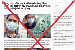 MC Quyền Linh bác tin đồn cho rằng mình đang 'phải thở máy'
