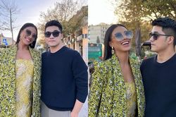 Vừa tới Israel, CEO điển trai Bảo Hoàng đã giật spotlight của Kim Duyên khiến fan thích thú