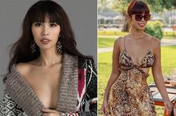 Muôn kiểu khoe vóc dáng gợi cảm của siêu mẫu Hà Anh