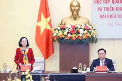 Đoàn kiểm tra của Bộ Chính trị làm việc với Đảng đoàn Quốc hội