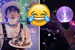 Jin BTS diện đồ siêu nhân trong công viên Mỹ