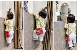 Bật cười khi Đông Nhi gọi bé Winnie là 'bà tám mini chuyên hóng chuyện'