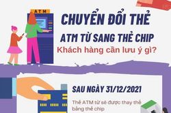 Điều cần lưu ý khi chuyển đổi thẻ ATM từ sang thẻ chip