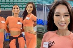 Miss World 2021: Hoa hậu Đỗ Thị Hà đọ dáng cùng các thí sinh trong phần thi Miss Sport