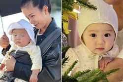 An Nguy khoe ảnh con lai Tây đáng yêu